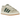 Adidas Campus 00s Cream White Collegiate Green sneakers i profil med overdel i cremehvid ruskind, mørkegrønne striber og tykke hvide snørebånd.