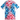 adidas x BAPE Football Graphic Slim Jersey T-shirt Blue/Pink sneakers front view med blåt og lyserødt BAPE-mønster og klassiske adidas-striber
