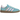 Adidas Handball Spezial Pulse Aqua Clear Pink sneakers i en flot vinkel, med en lyseblå ruskindsoverdel, pink 3-Stripes og klassisk gummisål