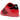 adidas Superstar Sp5der Red Black sneakers vist fra siden med sorte striber, rød overdel, detaljeret læder og klassisk hvid gummitå