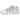 Salomon Speedcross 3 White Alloy Black sneakers i en sideprofil med en robust sort sål, hvide snørebånd og karakteristisk terrængående mønster