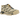 Salomon XT-6 Gore-Tex Safari sneakers i en vinklet visning med beige overdel, vandtæt GORE-TEX membran og Quicklace-snøresystem.