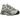 Salomon XT-4 Sharkskin Dawn Blue sneakers i profil, der viser en grå overdel i slidstærkt mesh, karakteristiske striber og en robust sål.