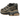 Salomon XT 6 Black Portabella sneakers set fra siden med sort overdel, jordfarvede detaljer, quicklace-snøresystem og slidstærk ydersål