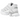 Salomon XT-Pathway 2 White Metal sneakers i skrå profil med hvid mesh-overdel, sølvfarvede detaljer, snøresystem og slidstærk gummisål