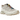 Salomon XT 6 Gore Tex Oxford Tan Almond Milk sneakers i sideprofil med beige overdel, markant sål og Quicklace-snøresystem i kontrastfarver