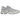 Salomon XT-Whisper Silver Lunar Rock sneakers set fra siden med detaljeret sølv- og grå overdel, snøresystem og slidstærk ydersål