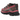 Salomon XT-6 Skyline Black Coffee Rouge Red sneakers i profil med mørkbrun mesh-overdel, røde detaljer og holdbar ydersål