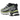 Salomon XT-6 Skyline Black Sharp Green sneakers i sideprofil, der viser sort mesh-overdel, grønne accenter, snøresystem og slidstærk gummisål
