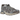 Salomon XT-Whisper Falcon Pewter sneakers set fra siden med detaljeret grå tekstiloverdel, snøresystem og en robust mønstret sål i jordfarver.