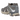 Salomon XT-Whisper Falcon Pewter sneakers set fra siden med detaljeret grå og beige overdel, markant sålprofil og hurtigsnøresystem