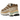 Salomon XT-6 Coyote Brown Sahara Sun sneakers i profil med brun mesh, gule detaljer, Quicklace-snøresystem og slidstærk ydersål