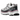Salomon XT-6 White Black Dusky Orchid sneakers i en angled profil med hvid mesh, sorte detaljer, Quicklace-snøresystem og lilla detaljer.