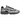 New Balance 1000 Black Silver Metallic sneakers set fra siden med sorte meshpaneler, metalliske sølvdetaljer og robust ydersål