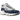 New Balance 1000 Navy Sea Salt sneakers i sideprofil, med en kombination af mørkeblå paneler, hvid overdel og en robust gummisål