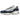 New Balance 1000 Navy Sea Salt sneakers i en profilvinkel, der viser kombinationen af marinblå og cremefarvede nuancer med detaljeret overdel.