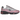 New Balance 1000 Pink Metallic Silver sneakers set fra siden med skinnende lyserøde og sølvfarvede overdele samt en chunky hvid mellemsål