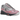 New Balance 1000 Pink Metallic Silver sneakers i en vinklet visning med skinnende metalliske detaljer, mesh-overdel og en robust gummisål.