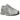 New Balance 1906A Concrete Silver Metallic sneakers i vinklet profil, der fremhæver de metalliske sølvdetaljer og den tekniske mesh-konstruktion.