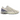 New Balance 1906F Linen sneakers sideprofil i en lys beige tekstilfarve med tekstureret overdel og hvid mellemsål med stødabsorberende N-ergy sål.