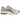 New Balance 1906R Silver Classic Crimson sneakers set fra siden med sølvfarvet mesh-overdel, røde accenter og stødabsorberende N-ergy ydersål.