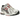 New Balance 1906R Silver Classic Crimson sneakers set fra siden med sølvfarvet mesh-overdel, røde detaljer og stødabsorberende N-ergy sål.