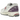 New Balance 1906R Sea Salt Radiant Purple sneakers set fra siden med hvid mesh, lilla detaljer og en slidstærk gummisål.