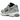 New Balance 1906R Silver Metallic Nightwatch Green sneakers i en vinklet profilvisning med metallisk sølv finish og grønne detaljer