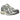 New Balance 1906R Moonrock Silver sneakers set fra siden med detaljeret sølvfarvet mesh-overdel, syntetiske stafferinger og hvid mellemsål