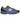 New Balance 1906R Action Bronson Medusa Azul sneakers i en dynamisk vinklet profil med detaljerede mesh-overdele og blåfarvede nuancer.