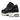New Balance 2002R Black Gunmetal sneakers i en profilvisning fra siden, fremhæver sort overdel i ruskind, mesh-detaljer og en stødabsorberende sål.