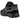 New Balance 2002R Black Dark Grey sneakers i en profilvisning med overdel i sort nubuck, grå mesh-detaljer og en stødabsorberende N-ergy mellemsål.