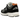 New Balance 2002R Black Sepia sneakers i sideprofil, med en overdel i sort ruskind og mesh samt en beige mellemsål med stødabsorbering