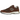 New Balance 2002R Rich Oak Dark Mushroom sneakers i en sideprofil med jordfarvede læderpaneler, mesh-overdel og en robust gummisål.