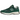New Balance 2002r Forest Green sneakers set fra siden med mørkegrøn ruskindsoverdel, hvide detaljer og en stødabsorberende mellemsål i hvid