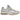 New Balance 2002R Sea Salt Brighton Grey sneakers i en vinklet profilvisning med lagdelt overdel i beige læder og gråt mesh samt en robust sål.