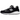 New Balance 990v2 MiUSA Black Grey sneakers set fra siden med sort ruskindsoverdel, grå mesh-paneler og hvid Abzorb-mellemsål