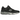 New Balance 991 MiUK Black Magnet Smoked Pearl sneakers set fra siden med en overdel i sort læder og grå ruskind samt en robust gummisål.