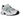 New Balance 530 White Silver Green sneakers set fra siden med hvid mesh-overdel, sølvfarvede detaljer og grønne nuancer på mellemsålen.