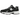 New Balance 530 Classic Black Grey sneakers sideprofil med sort mesh-overdel, grå detaljer og klassisk hvid mellemsål med stødabsorbering