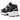 New Balance 530 Classic Black Grey sneakers i vinklet profil med sort mesh, grå læderdetaljer og hvid støddæmpende mellemsål