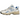 New Balance 530 White Blue Oasis sneakers set fra siden med hvid mesh-overdel, blå detaljer og en støttende ABZORB-sål