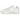New Balance 530 Triple White sneakers set fra siden med hvidt mesh-design, syntetiske overlejringer og den klassiske ABZORB-mellemsål i hvid