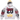 Supreme Warriors Applique Zip Up Hooded Sweatshirt Ash Grey med hætte, lynlås og grafisk applique detalje set forfra