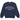 Supreme Plaid Arc Crewneck Navy sneakers frontbillede med klassisk mørkeblåt plaid-mønster, broderet Supreme-logo over brystet og rund halsudskæring