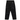 Supreme Rigid Baggy Black Selvedge Jean Rigid Black sneakers frontview af baggy jeans med råsort denim og klassisk knaplukning