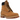Timberland Premium 6 Inch Boot sneakers set fra siden i klassisk wheat-farvet nubuck-læder med gummisål og polstret krave