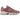 New Balance 1000 Rosewood sneakers i profilvisning med mørkerøde paneler, mesh-detaljer, sølvfarvet N-logo og robust ydersål i sort gummi