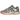 New Balance 1906A Slate Grey Drift Red sneakers i profil med grå mesh-overdel, røde detaljer, klassiske snørebånd og en robust gummisål.