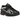 New Balance 1906A Black Pink sneakers vist fra siden med sort overdel i mesh og syntetiske detaljer, pink logo og detaljeret sål.